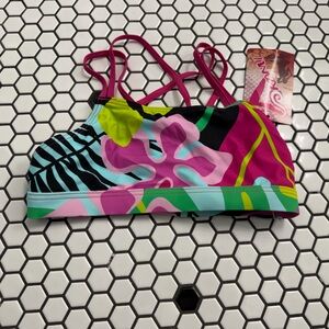 NWT Kanu surf girls bikini top size 10
